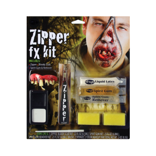 Deluxe Zombie Zipper fx kit