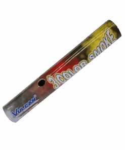 Black Red and Yellow 3 colour smoke
