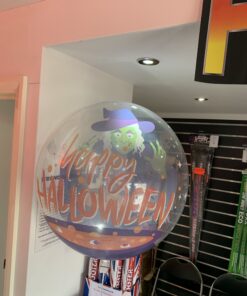 Witches Brew bubble balloon inflated