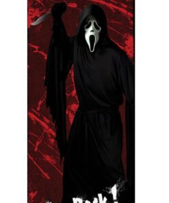 Ghost Face Door Cover